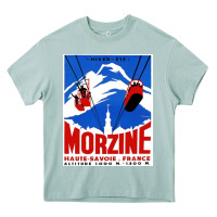 Arona Savoie France Blue Heavy Core Tee - artisFamous