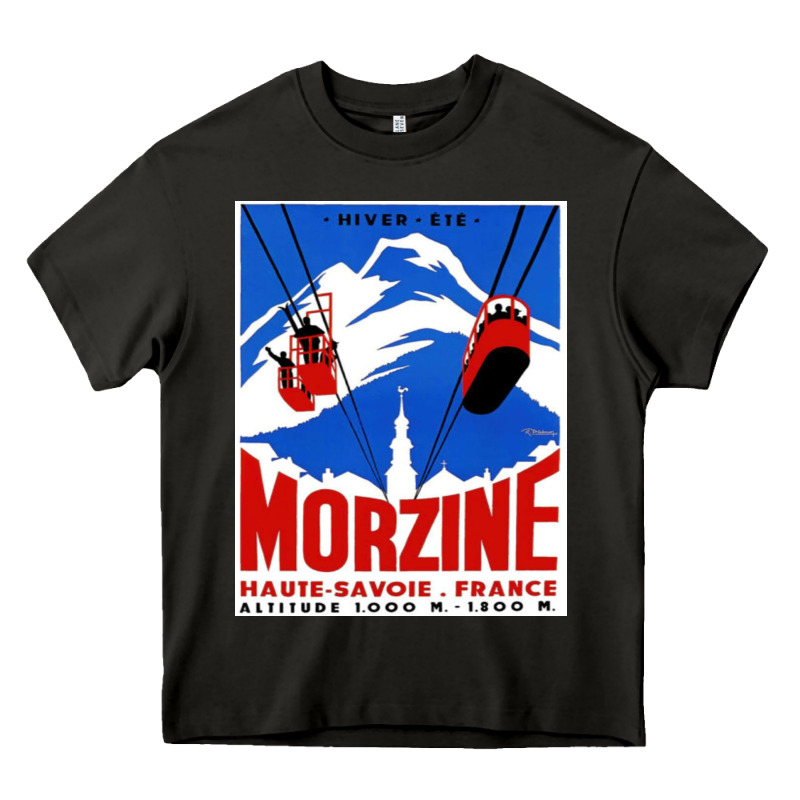 Savoie France Blue Heavy Core Tee by artisFamous | Teevron