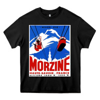 Black Savoie France Blue Heavy Core Tee - artisFamous