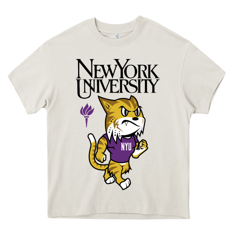 New York University Heavy Core Tee by artisFamous | Teevron