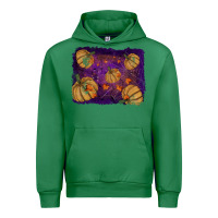 Emerald halloween leaves tool leather backround Urban Hoodie - RanaPortraitStore