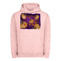 Pigment Salmon halloween leaves tool leather backround Urban Hoodie - RanaPortraitStore