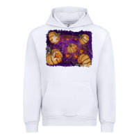 White halloween leaves tool leather backround Urban Hoodie - RanaPortraitStore