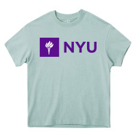 Arona nyu new york university purple Heavy Core Tee - artisFamous