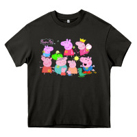 Asphalt Peppa Pig Heavy Core Tee - artisFamous