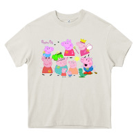 Cream Peppa Pig Heavy Core Tee - artisFamous