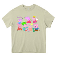 Mossy Peppa Pig Heavy Core Tee - artisFamous