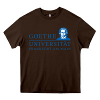 Chocolate Brown Goethe University Frankfurt Am Main Heavy Core Tee - artisFamous