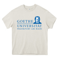 Cream Goethe University Frankfurt Am Main Heavy Core Tee - artisFamous