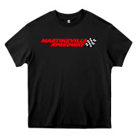 Black martinsville speedway Heavy Core Tee - artisFamous