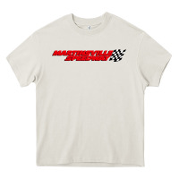 Cream martinsville speedway Heavy Core Tee - artisFamous