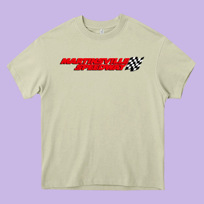Martinsville Speedway Heavy Core Tee Designed By Artisfamous