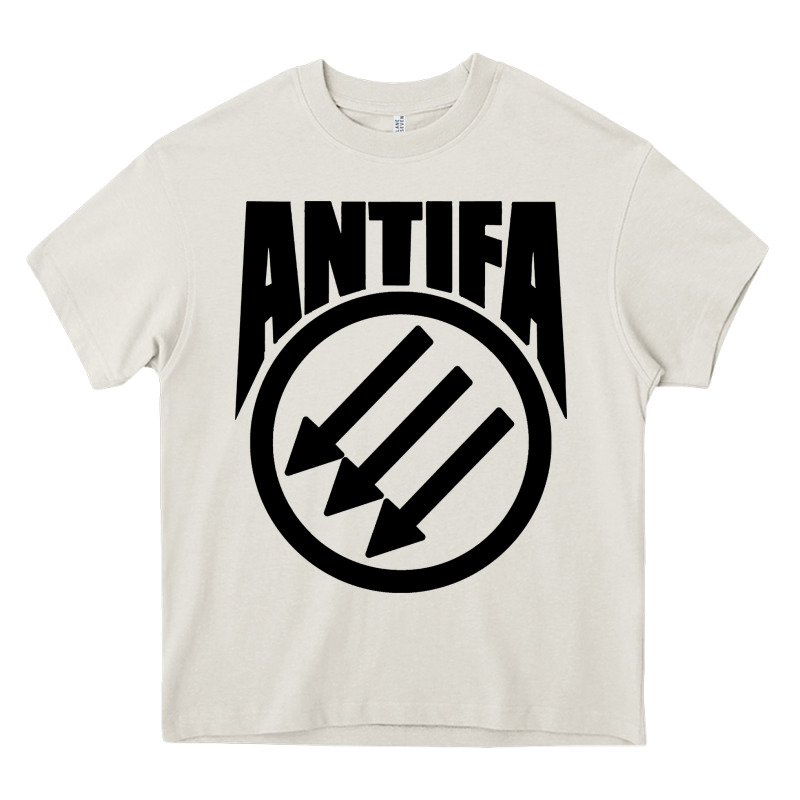 Anti Blue Check Action Heavy Core Tee by artisFamous | Teevron