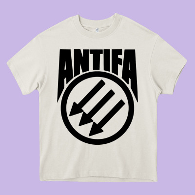 Anti Blue Check Action Heavy Core Tee Designed By Artisfamous