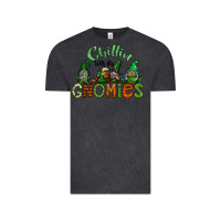 Vintage Black st patricks day gnomes Vintage Tee - CowhideDigitalArt