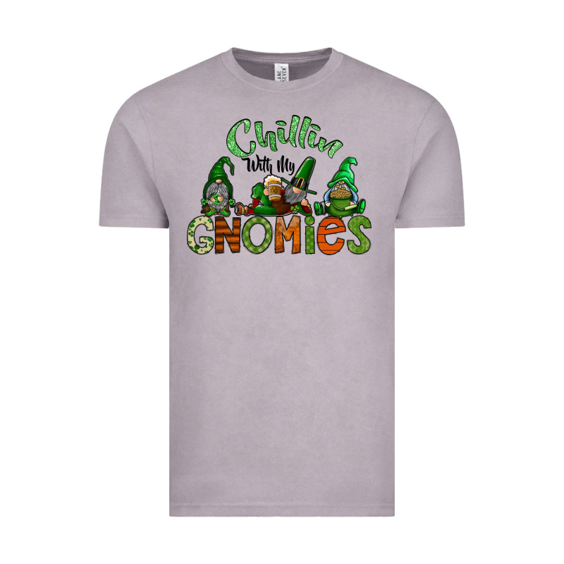 St Patricks Day Gnomes Vintage Tee by CowhideDigitalArt | Teevron