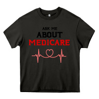 Asphalt ask me about medicare Heavy Core Tee - artisFamous