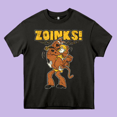 Zoinks Heavy Core Tee Designed By Artisfamous