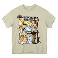 Mossy cool cats and kittens Heavy Core Tee - artisFamous