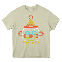 Mossy lite brite Heavy Core Tee - artisFamous