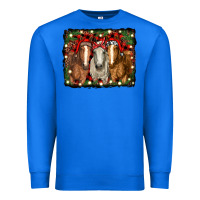 True Royal Christmas horses Premium Sweatshirt - RanaPortraitStore