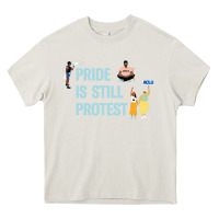 Cream pride is still protest Heavy Core Tee - artisFamous