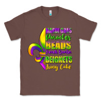 Chestnut mardi gras parades beads Classic Tee - FaDigitalArtStudio