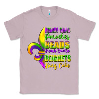 Lilac mardi gras parades beads Classic Tee - FaDigitalArtStudio