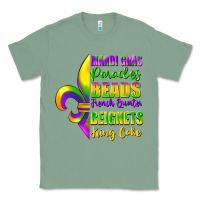 Sage mardi gras parades beads Classic Tee - FaDigitalArtStudio