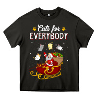 Asphalt cats for everybody cat christmas ugly christmas sweatshirt Heavy Core Tee - artisFamous