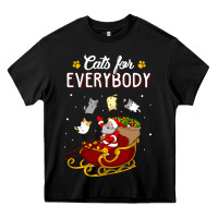 Black cats for everybody cat christmas ugly christmas sweatshirt Heavy Core Tee - artisFamous