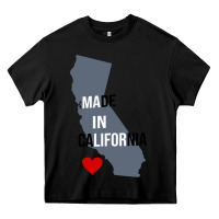 Black made in california Heavy Core Tee - artisFamous