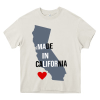 Cream made in california Heavy Core Tee - artisFamous
