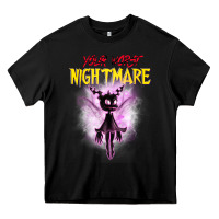 Black Your Worst Nightmare Heavy Core Tee - artisFamous