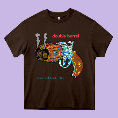 Double Barrel Heavy Core Tee Designed By Artisfamous
