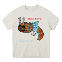 Cream Double Barrel Heavy Core Tee - artisFamous