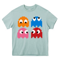 Arona pacman ghosts cool retro 80s Heavy Core Tee - artisFamous
