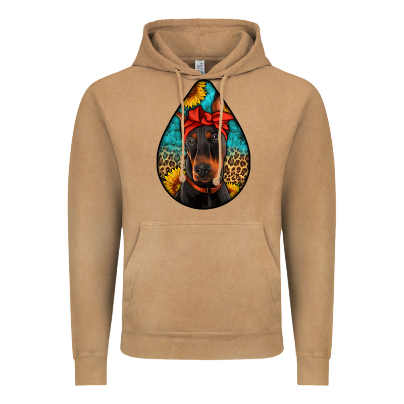 Doberman Vintage Hoodie by Artiststas | Teevron