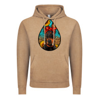 Vintage Coffee doberman Vintage Hoodie - Artiststas