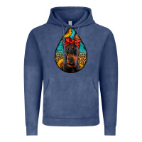 Vintage Denim doberman Vintage Hoodie - Artiststas