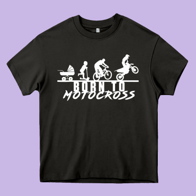 Motocross Motocicleta Evolución Offroad Heavy Core Tee Designed By Artisfamous