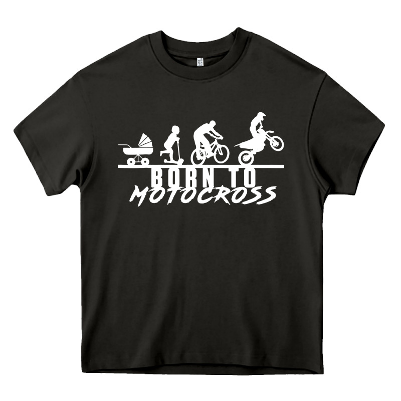 Motocross Motocicleta Evolución Offroad Heavy Core Tee by artisFamous | Teevron