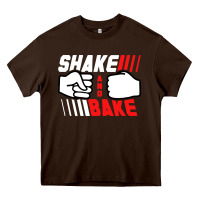 Chocolate Brown shake and bake tees Heavy Core Tee - artisFamous