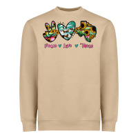 Mushroom Peace Love Texas Heavyweight Sweatshirt - RanaPortraitStore
