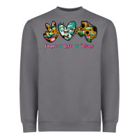 Storm Peace Love Texas Heavyweight Sweatshirt - RanaPortraitStore