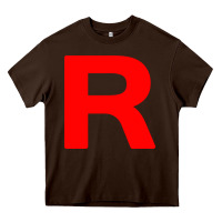 Chocolate Brown team rocket long sleeve t shirt Heavy Core Tee - artisFamous