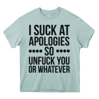 Arona i suck at apologies so unfuck you or whatever swearing black Heavy Core Tee - artisFamous