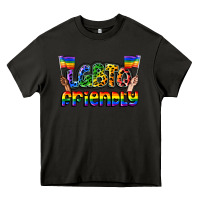 Asphalt lgbtq friendly pride Heavy Core Tee - FaDigitalArtStudio