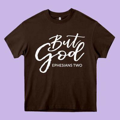 But God Imajes Heavy Core Tee Designed By Artisfamous