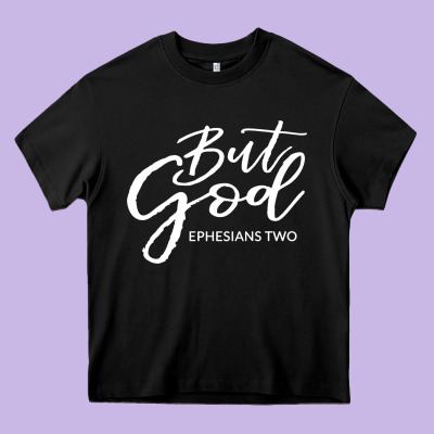 But God Imajes Heavy Core Tee Designed By Artisfamous